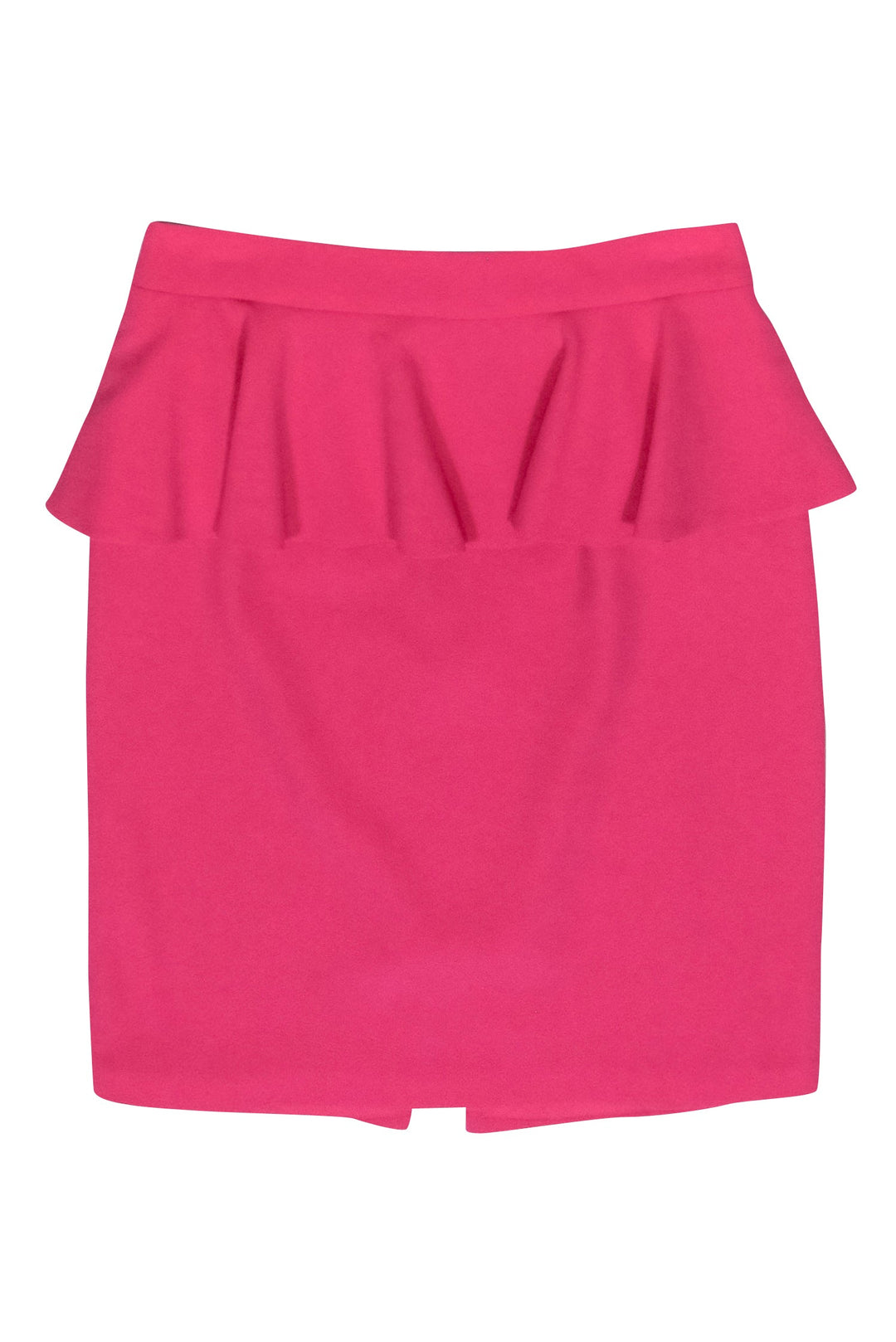 Alice Olivia Pink Peplum Pencil Skirt Sz 2 Current Boutique