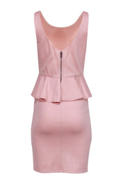 Current Boutique-Alice & Olivia - Pink Sleeveless Peplum Dress Sz 8