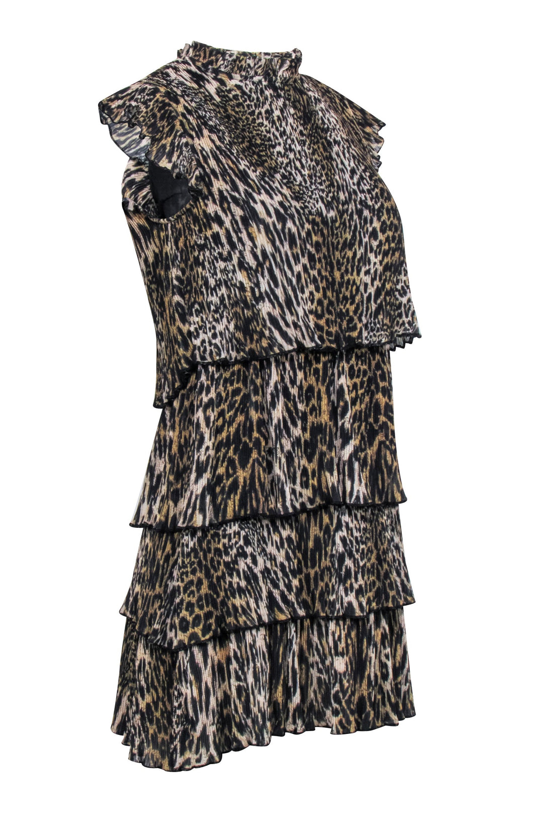 All saints claria leopard dress fashion