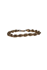 Current Boutique-Aureum - Gold Colored Rope Chain Bracelet