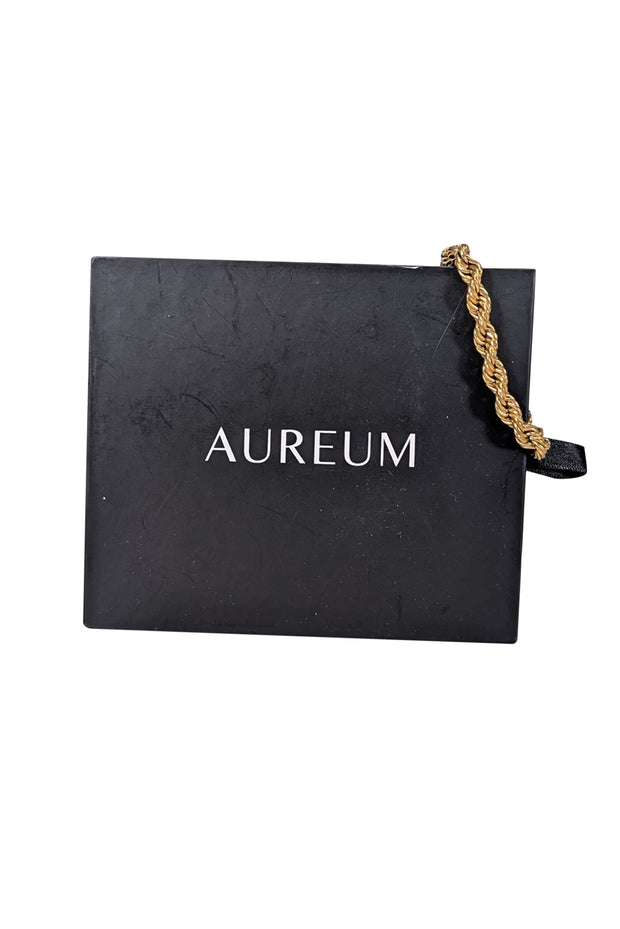 Current Boutique-Aureum - Gold Colored Rope Chain Bracelet