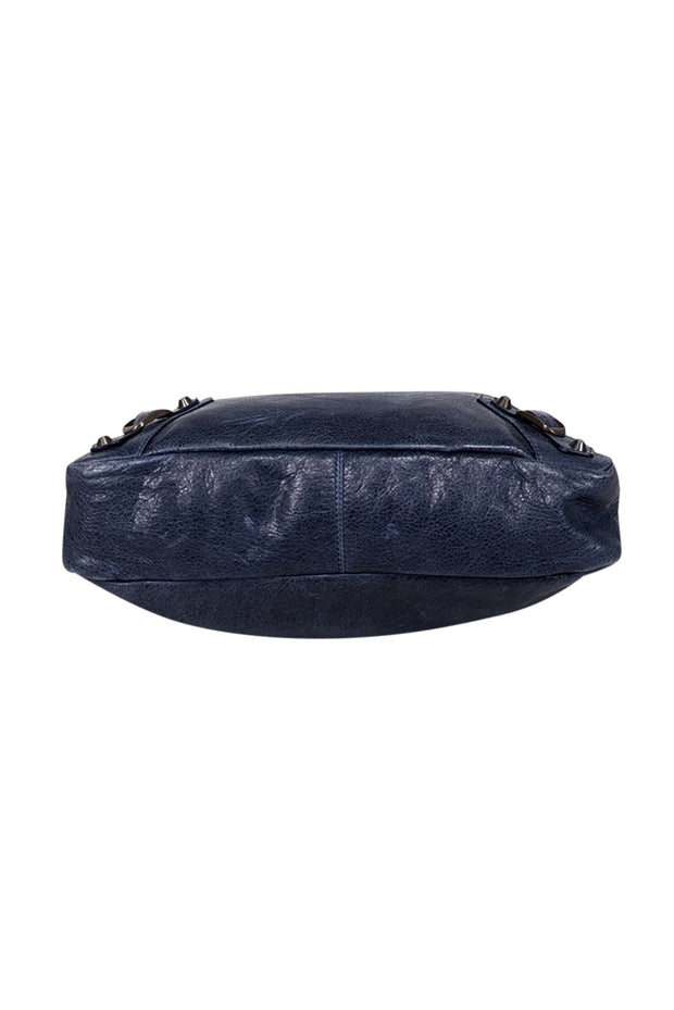 Current Boutique-Balenciaga - Navy Leather City Crossbody Bag