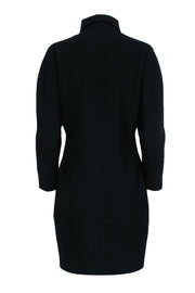 Current Boutique-Ba&sh - Black Collar Shirt Dress w/ Gold Buttons Sz 6