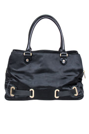 Current Boutique-Botkier - Black Satin Large Shoulder Bag