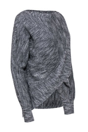 Current Boutique-Brochu Walker - Grey Cashmere & Wool Blend Sweater Sz M