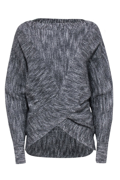 Current Boutique-Brochu Walker - Grey Cashmere & Wool Blend Sweater Sz M