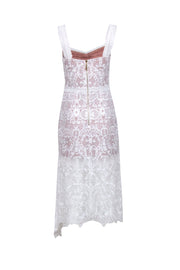 Current Boutique-Bronx & Banco - Ivory Eyelet Lace Sleeveless "Tiffany Blanc" Dress Sz M
