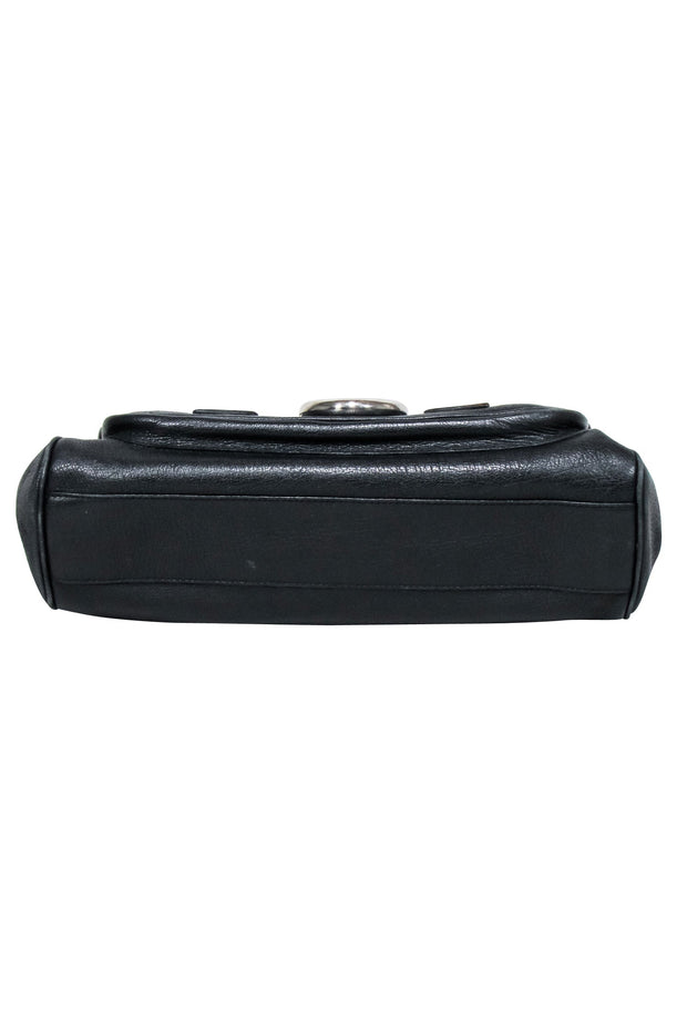 Burberry - Black Leather Shoulder Bags – Current Boutique