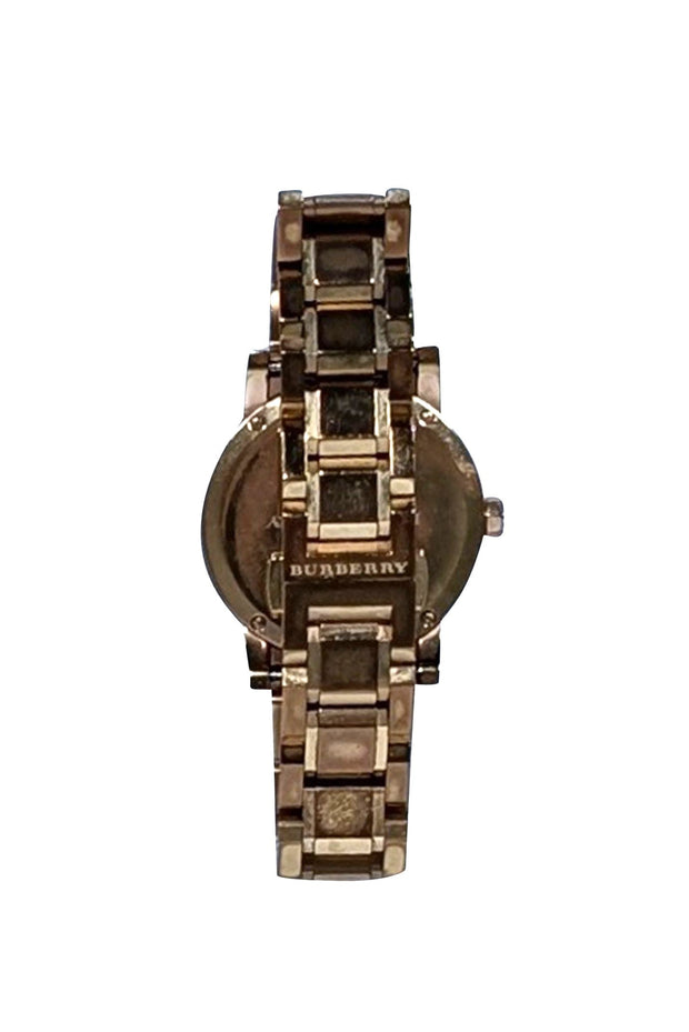 Current Boutique-Burberry - Rose Gold Swiss Made Watch