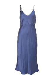 Equipment - Periwinkle Blue "Sabelia" Dress Sz S - Current Boutique