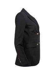 Prada - Black Double Breasted Blazer Sz 6