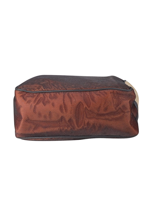 LeSportsac - Grey, Cream, & Orange Stella McCartney Collaboration Nylon Tote Bag - Current Boutique