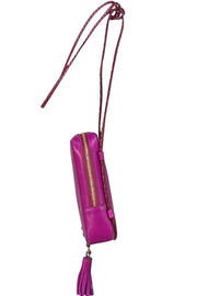 Jerome Dreyfuss - Purple Leather Small Crossbody Bag
