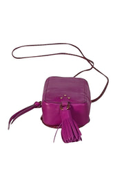 Jerome Dreyfuss - Purple Leather Small Crossbody Bag