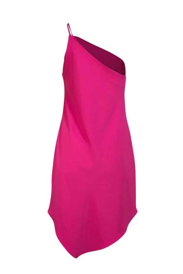 Et Ochs - Fuchsia One-Shoulder Mini "Mia" Dress Sz 6
