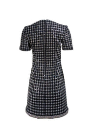 Simkhai - Black Beaded & Sequin Short Sleeve Mini Dress Sz 2