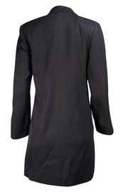 Anine Bing - Black Double Breasted Blazer Mini Dress Sz S - Current Boutique