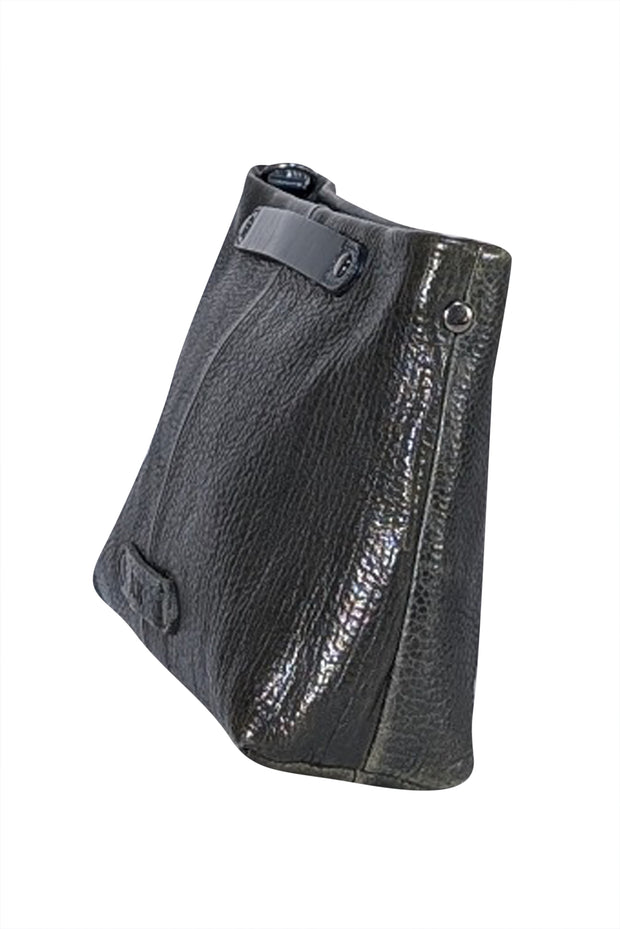 Elk - Green Pebbled Leather Crossbody Bag - Current Boutique