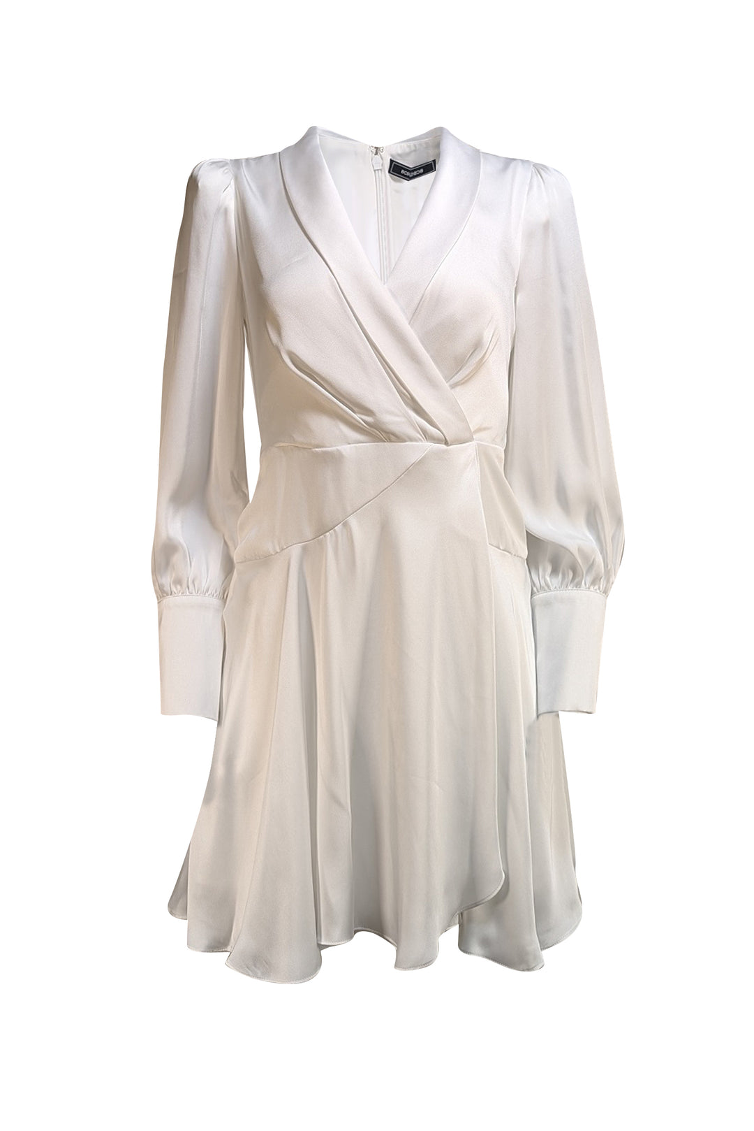fitted lace wedding dress BCBG Max Azria