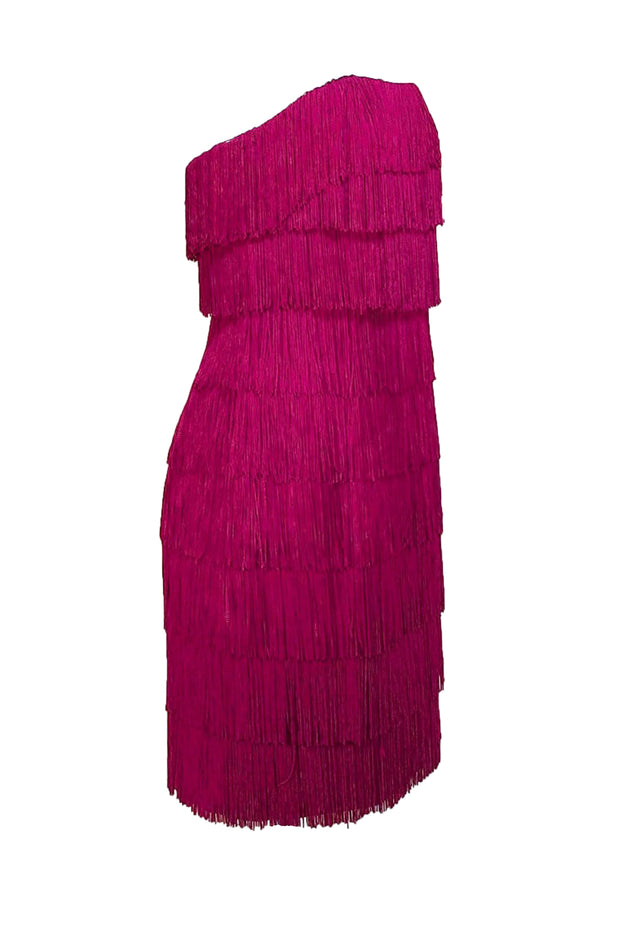 liv foster mini dress Liv Foster Ombre Beaded-Fringe Bodycon Mini Dress