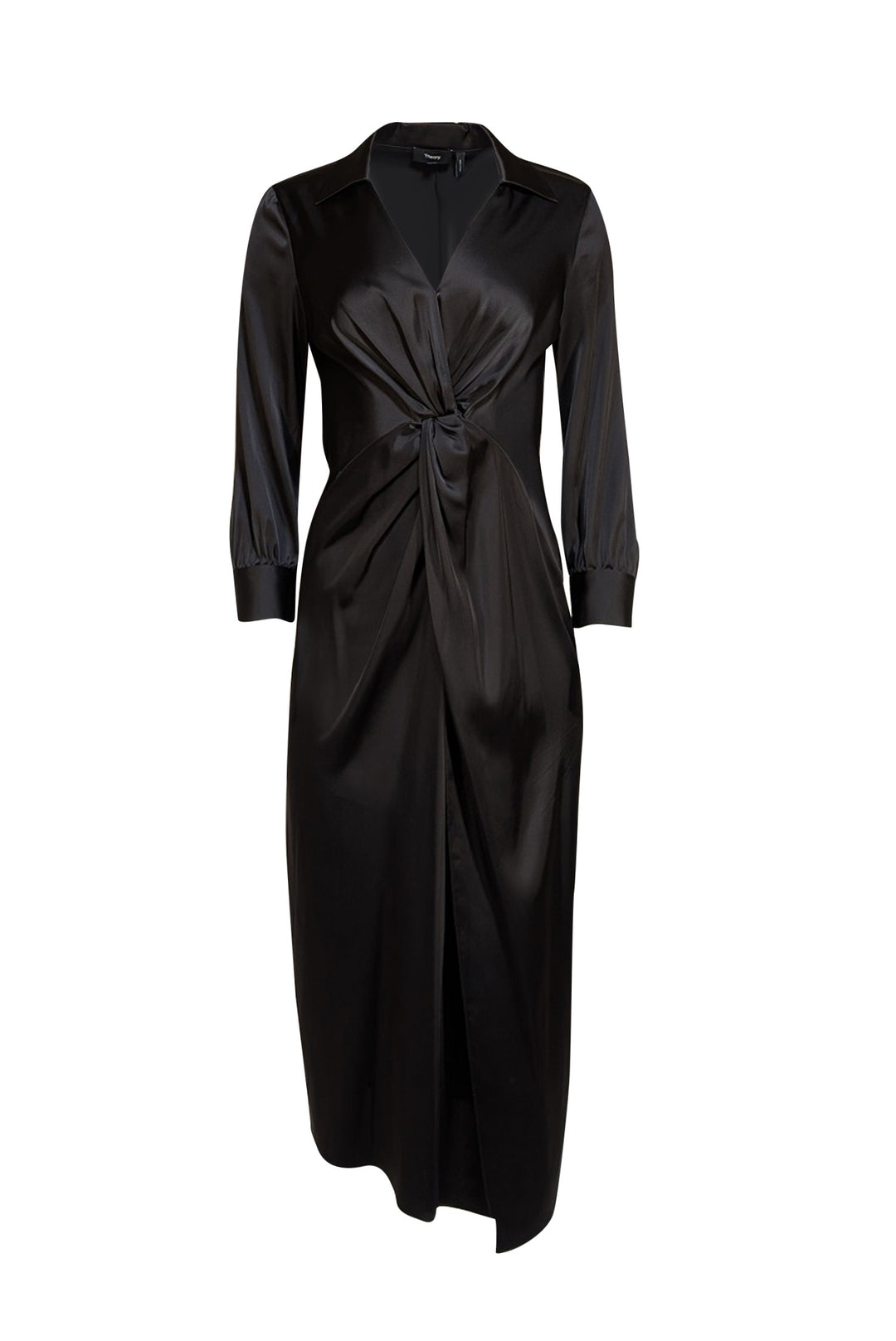theory black midi dress Theory