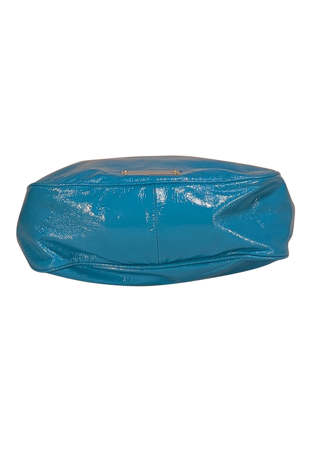 Marc by Marc Jacobs - Aqua Blue Patent Leather Satchel Bag