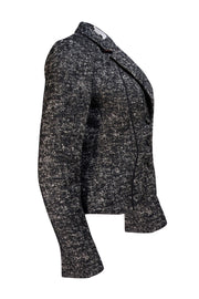 Hobbs - Black & White Wool Blend Blazer Sz 8