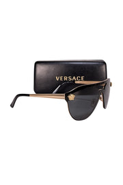 Versace - Black Frameless Sunglasses