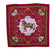 Hermes - Red & Gold Cheval Turc Silk Scarf