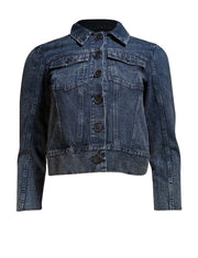 Sea New York - Dark Wash Denim Jacket Sz XS - Current Boutique