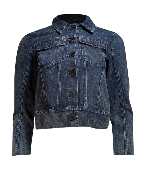 Sea New York - Dark Wash Denim Jacket Sz XS - Current Boutique