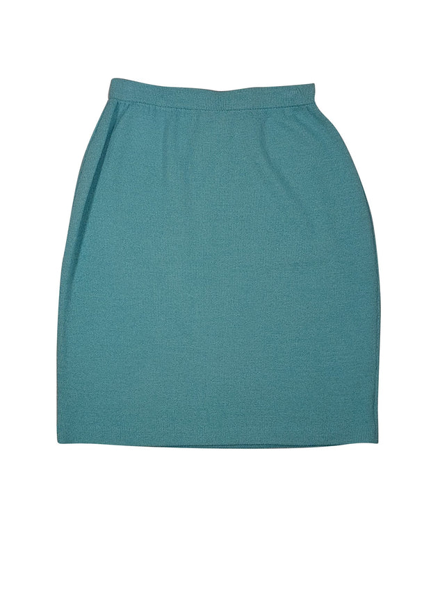 St. John - Mint Green Knit Skirt Sz 8