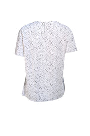 The Fold - White & Black Polka Dot Shirt Sz 10