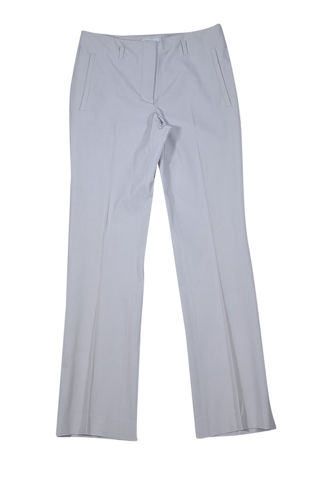 Prada - Ivory Slim Fit Trousers Sz 6 - Current Boutique