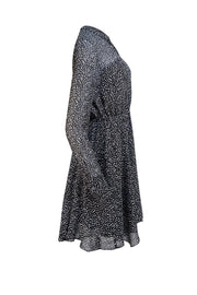 All Saints - Black "Martina Splash" Dress Sz XS - Current Boutique