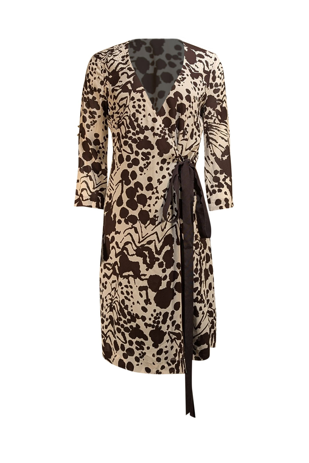 brown dress material Tory Burch