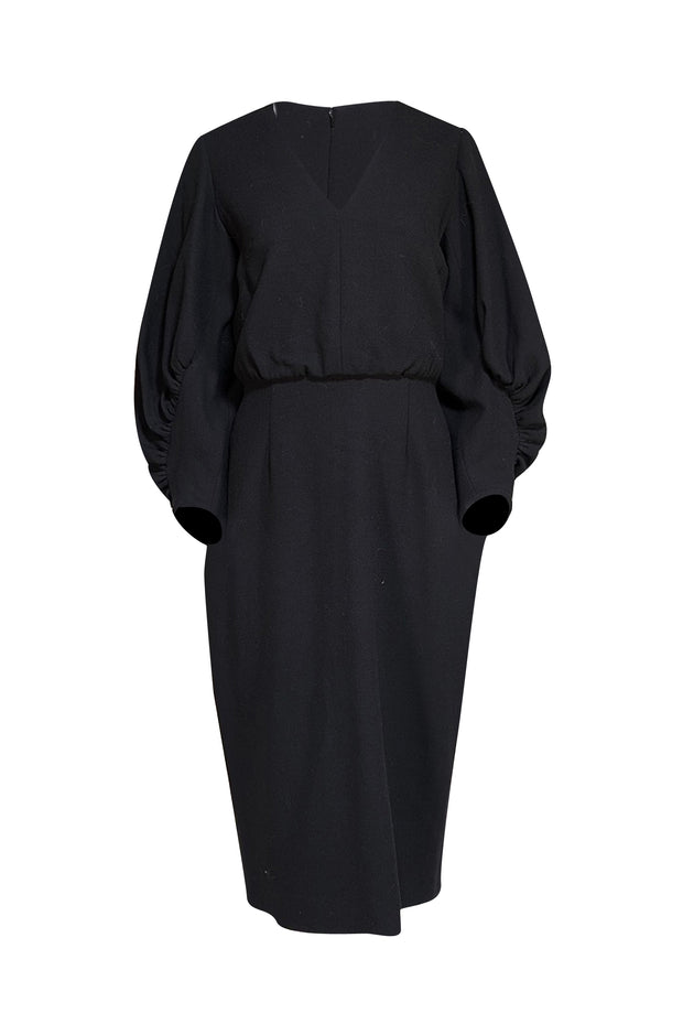 lela rose black dress Polyester Spot Clean Only SCHL000026_G_L Size:S (30-31 sleeve length) Sparkly Black Spaghetti Straps