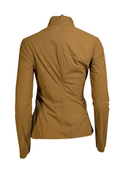 Sies Marjan - Olive Green Mockneck Blouse Sz 6 - Current Boutique