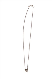 Tiffany & Co. - Sterling Silver Knot Pendant Necklace - Current Boutique