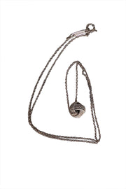 Tiffany & Co. - Sterling Silver Knot Pendant Necklace - Current Boutique