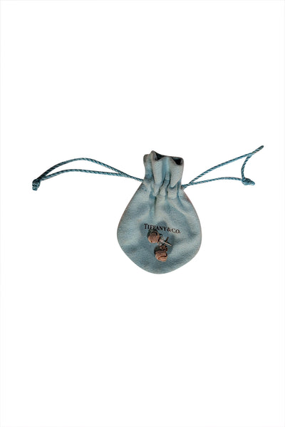 Tiffany & Co. - Sterling Silver Knot Stud Earrings - Current Boutique