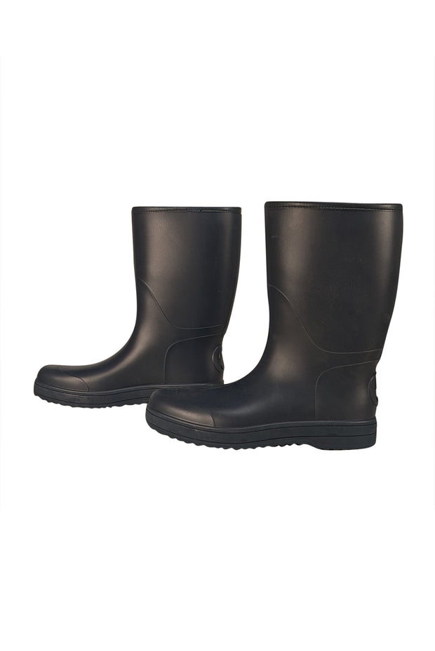 Gucci - Navy Rubber Midcalf Rain Boots Sz 11