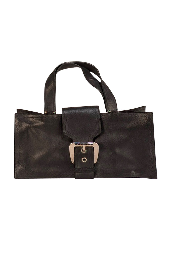 Celine - Black Coated Suede East West Handbag 123702J75-38NO_2_SPR26_W_V1.jpg main image 2