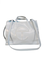Telfar - Pale Blue Shopping Tote Bag - Current Boutique
