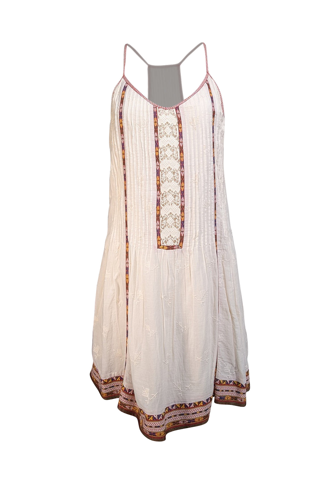 embroidered cotton mini dress Edikted Women's Reina Embroidered Cotton Mini Dress main image 0