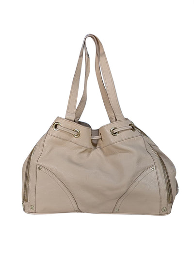 Mulberry - Beige Leather Large Shoulder Bag - Current Boutique