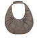 Staud - Grey Leather Ruched Handbag