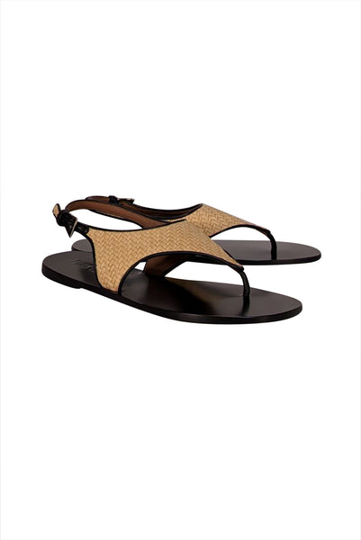 Talons Paris Texas Two Strap 95 - Taille 39 (UK 6, US 8) - Cuir Vert - Très Bon État