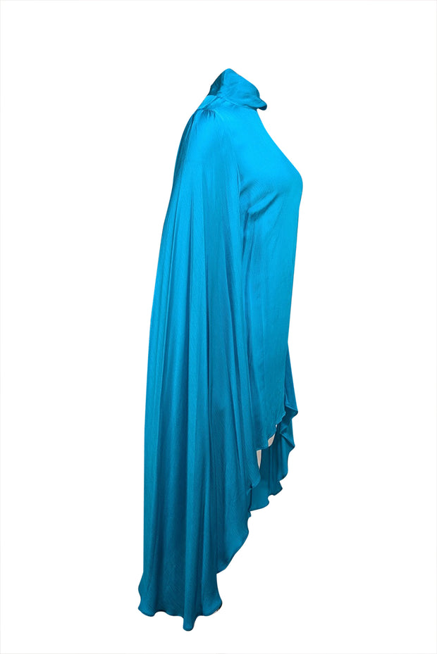 blue star print dress Rat & Boa Farretti Dress Blue – No Basics Designer Hire