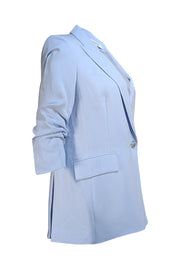 Veronica Beard - Baby Blue Single Button Blazer Sz 8 - Current Boutique